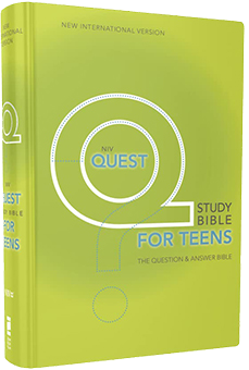 NIV Quest Study Bible for Teens