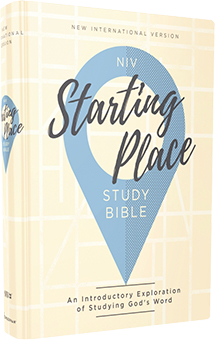 NIV Starting Place Study Bible