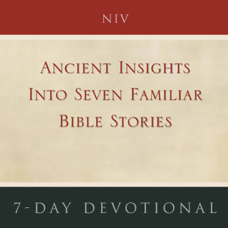 NIV Ancient Insights into Seven Familiar Bible Stories 7 Day Devotional Reading Plan