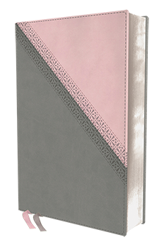 NIV Application Bible Pink Leathersoft Large Print