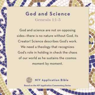 1_NIV_Application_v1 God and Science note from the NIV Application Bible