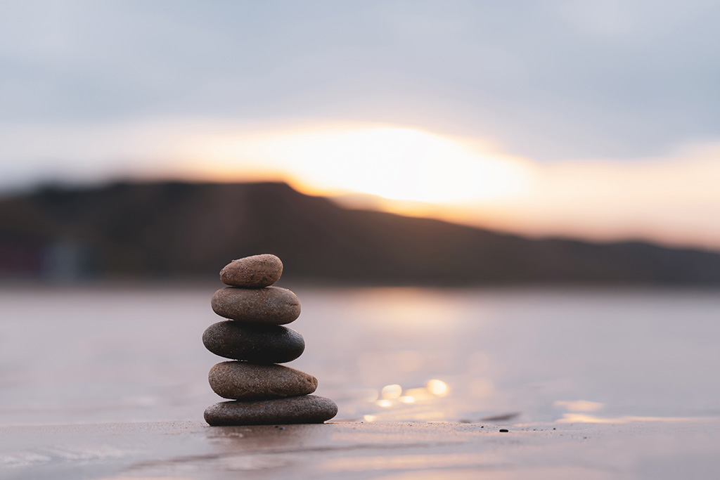 Pile of stones showing God's faithfulness in the Pentateuch