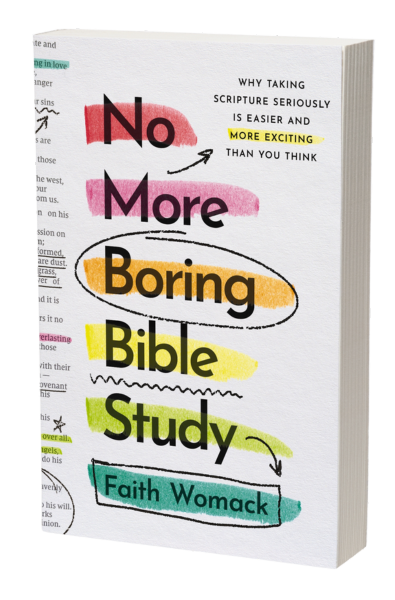 No More Boring Bible Study book cover